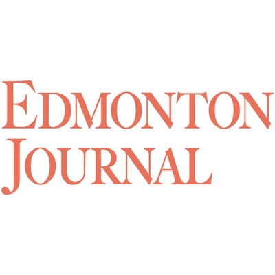 Edmonton Journal logo in red on a white background