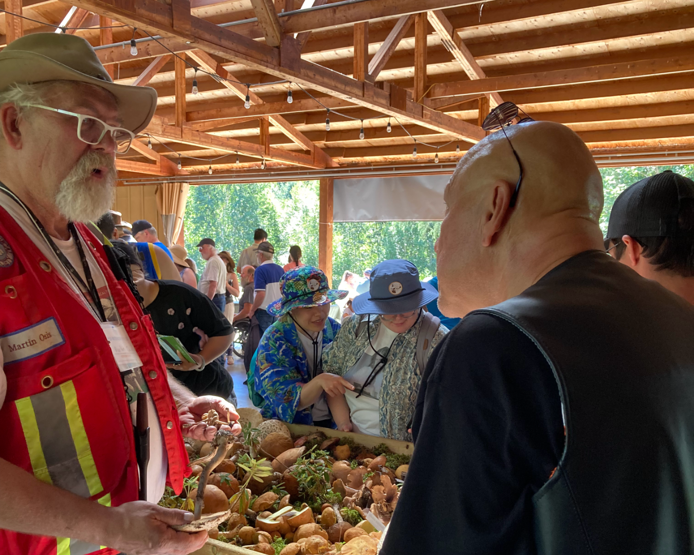 Martin On Mushrooms, University of Alberta Botanic Garden